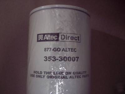 Hydraulic oil filter altec 353-30007