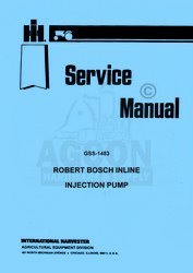 International bosch injection pump service manual