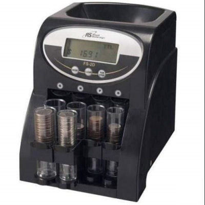 New digital automatic money coin sorter change counter
