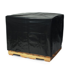 Shoplet select 3 mil black pallet covers 51 x 49 x 85