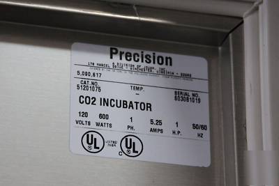 Thermo-precision 6000 water jacketed CO2 incubator