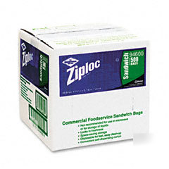 Ziploc one gallon freezer bag 27 mil 1012X11 clear