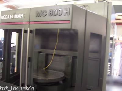 1996 deckel maho mc 800H 5 axis cnc horiz mach center