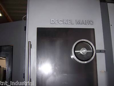 1996 deckel maho mc 800H 5 axis cnc horiz mach center