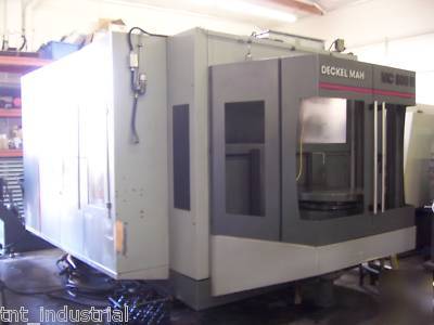 1996 deckel maho mc 800H 5 axis cnc horiz mach center