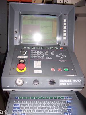 1996 deckel maho mc 800H 5 axis cnc horiz mach center