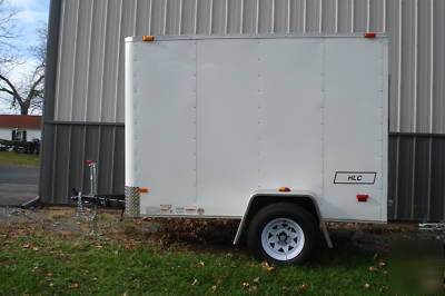 2010 haulmark light cargo trailer, white