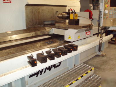 Haas TL4 2008 55HP vector drive A1-20 spindle nose 