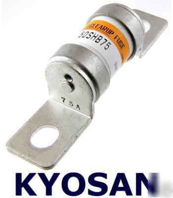 Kyosan 75A 500VAC semiconductor fuse 50SHB75 clearup