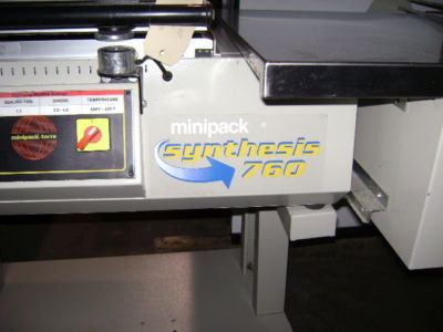 Minipack synthesis 760 sealing machine