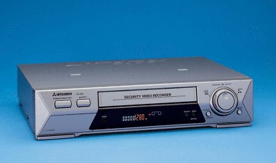 Mitsubishi hs-1280U vhs time lapse vcr 