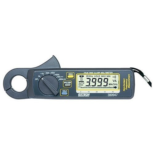 New extech 400AMP true rms ac/dc mini clamp on meter 
