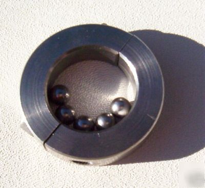 Stainless stretcher weight 4 oz w/ ball bearing ring