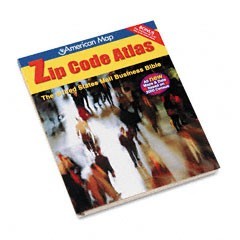 U.s. zip code atlas softcover 174 pages - 617775