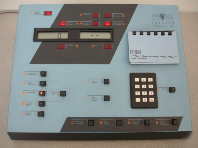 Voyager tech est analyzer model ea-1000 voltage tester