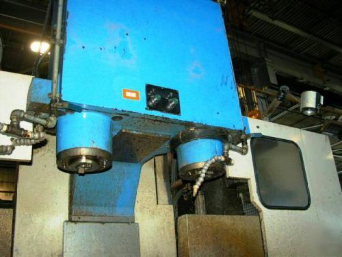  hitachi seiki #VK55 cnc twin spindle vert. mach. cntr