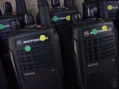  motorola HT750 16 ch vhf 136-174 mhz portables