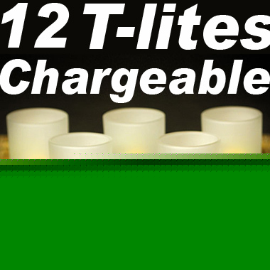 12 rechargeable led votive restaurant candle t lights