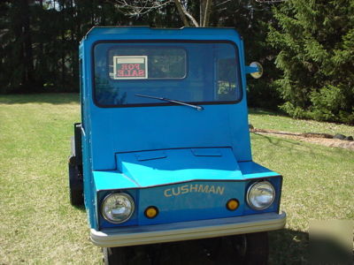 1976 cushman haulster 18 hp 3 speed, 6 wheels, st legal