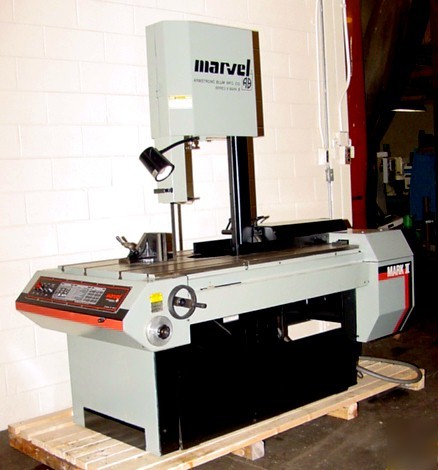 2000 marvel #8 mark ii tilt frame vertical band saw