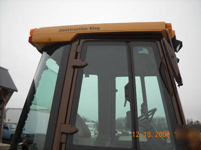 580K case skiploader & cab