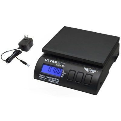 75 lb electronic mail package shipping digital scale 