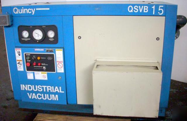 Coltec qsvb 15 h.p. 265ACFM belt drive vacuum pump