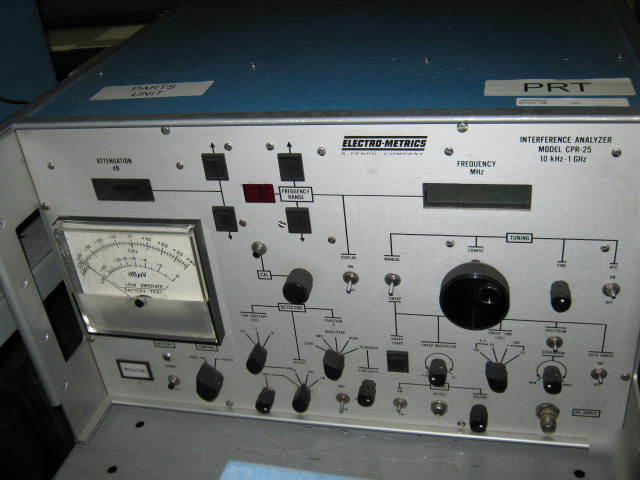 Fairchild CPR25 interference analyzer
