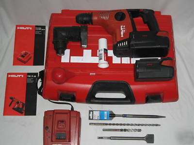 Hilti TE7A te 7 a 36 volt rotary hammer drill 76 56 