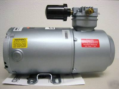 New gast compressor 1/6 hp- 1HAE-10-M104X, 220VAC - 