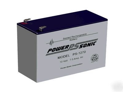 New power-sonic ps-1270 F2 - PS1270 12 volt sla battery 