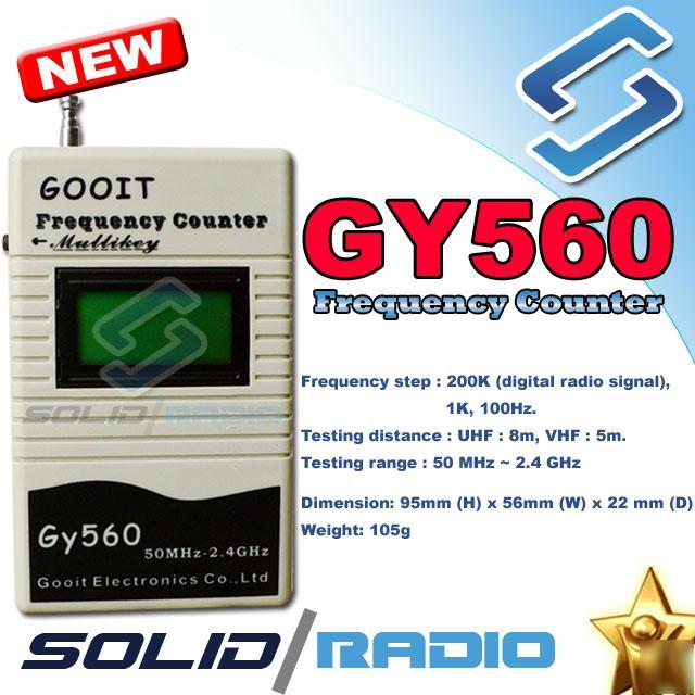 Portable frequency counter GY560 dual band 50 to 2.4G