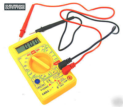 Professional compact lcd digital multimeter med Y122KC