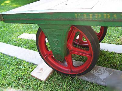 Vintage fairbanks industrial cart