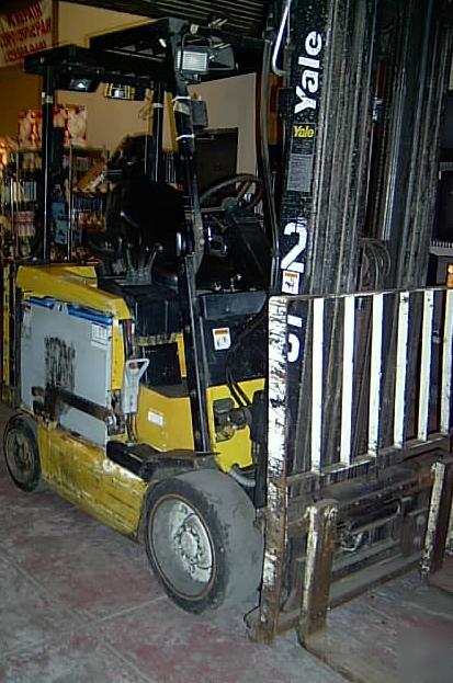 Yale electric forklift lift truck 264