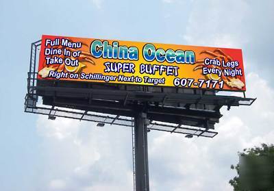 full color billboard led sign 14' 9 1/4