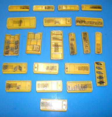 Kennametal carbide inserts, lot of 302