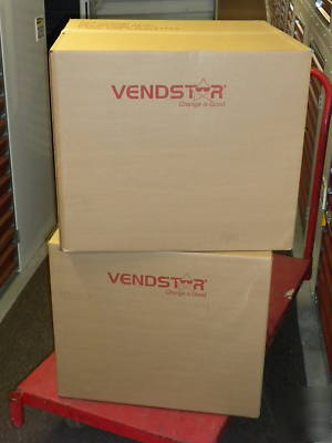 New lot of 2 brand vendstar 3000 candy vending machines