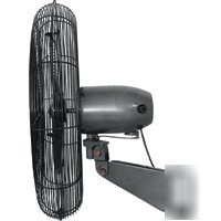 Oscillating wall mount fan fans industrial shop garage