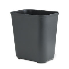 Rubbermaid fireresistant fiberglass wastebasket