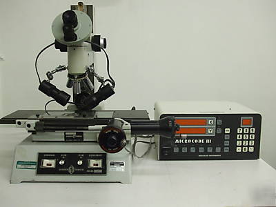 Scherr tumico toolmakers measuring microscope