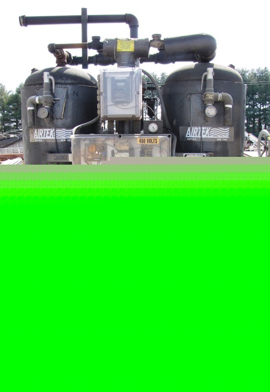 Used airtek compressed air dryer, model TWP600