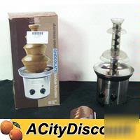 Nostalgia electrics ss chocolate fondue fountain CFF900