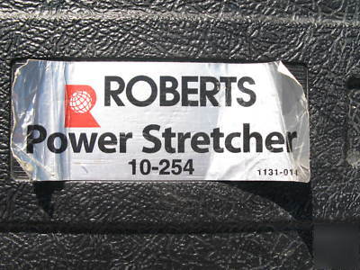 Roberts power-lok carpet stretcher # 10-254 w tubes wow