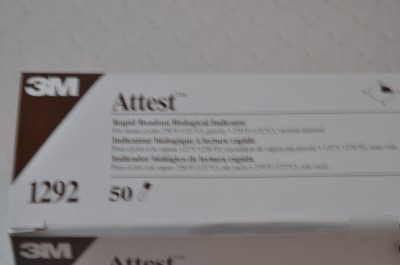 3M attest 1292 rapid readout biological indicator