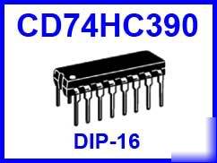 2 pcs. CD74HC390 74HC390 dual decade ripple counter