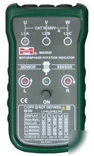 1PCS MS5900 motor and phase rotation indicator