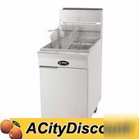 45LB stainless restaurant commercial gas fryer