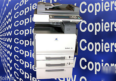 Konica minolta bizhub 250 print network scan 130K