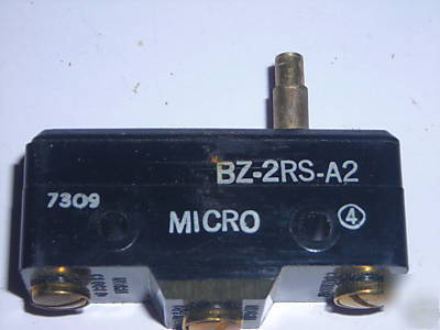 Microswitch over travel plunger limit switch, bz-2RS-A2